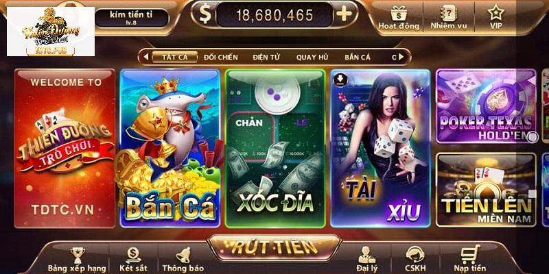 Những tựa game làm nên tên tuổi của cổng game TDTC